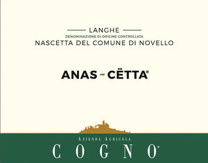 2022 Anas-Cëtta Nascetta di Novello Langhe DOC