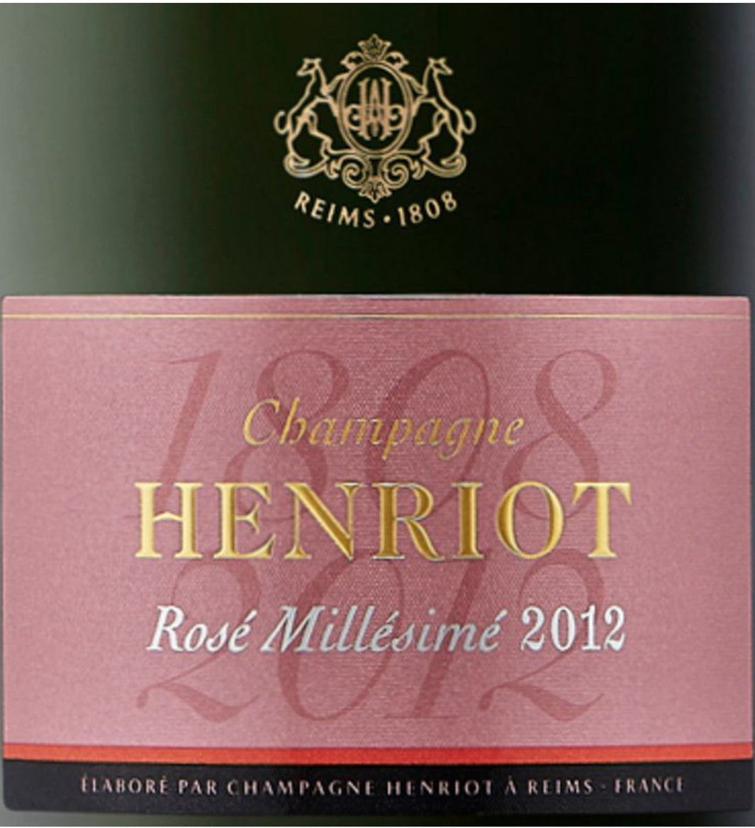 2012 Champagne Henriot Rosé Millésimé – Double P Imports