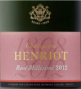 2012 Champagne Henriot Rosé Millésimé