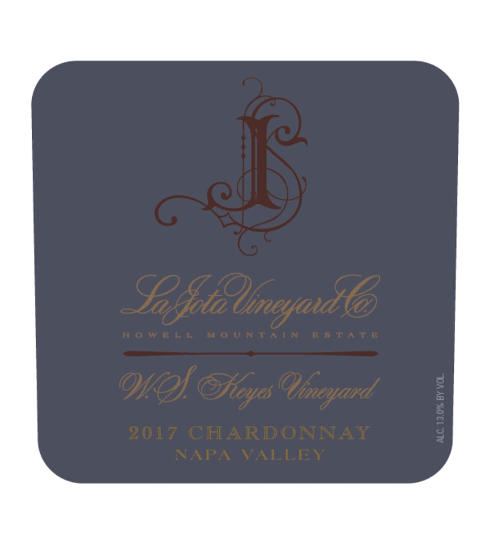 2017 La Jota W.S. Keyes Chardonnay