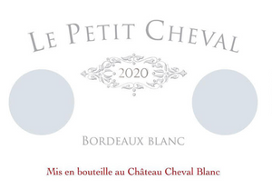 2021 Château Cheval Blanc ‘Le Petit Cheval’ Bordeaux Blanc (Pre-Arrival)