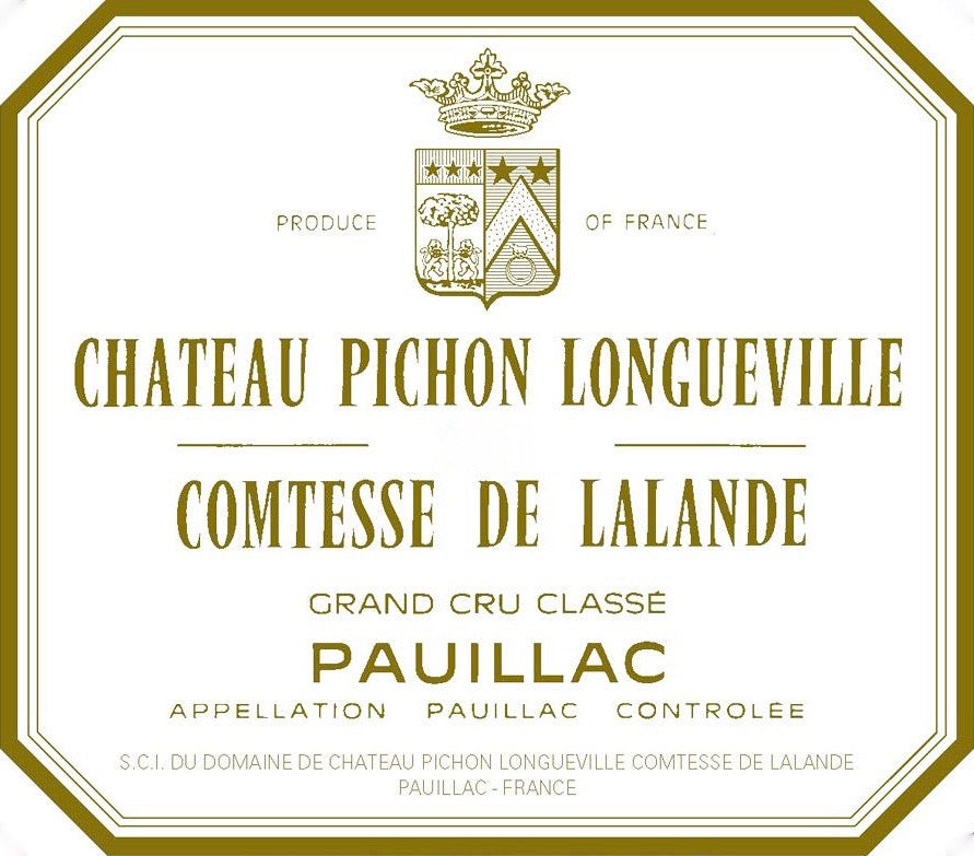Château Pichon Longueville Comtesse de Lalande 2022 (Pre-Arrival)