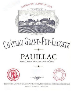 Château Grand-Puy-Lacoste 2022 (Pre-Arrival)
