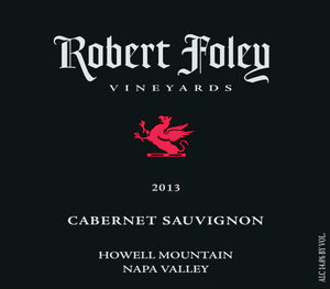 2013 Robert Foley Howell Mountain Cabernet 1.5L