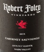 2015 Robert Foley Mount Veeder Cabernet