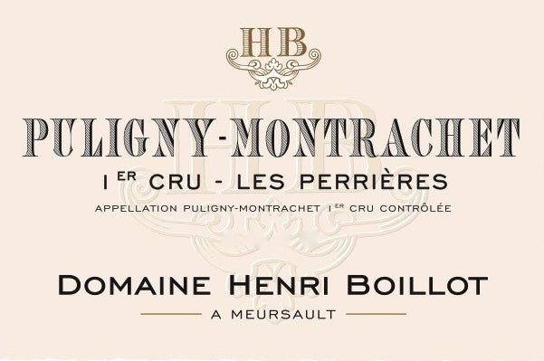 2022 Henri Boillot Puligny-Montrachet 1er Cru 