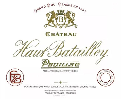 Château Haut-Batailley 2023 (Pre-Arrival)