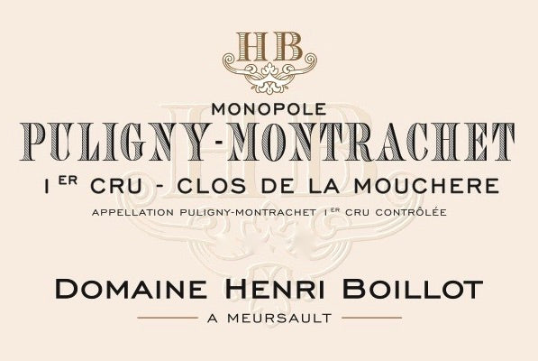 2022 Henri Boillot Puligny-Montrachet 1er Cru Clos de la Mouchère  