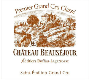 Château Beauséjour Héritiers Duffau-Lagarosse 2020