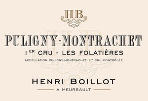 2022 Henri Boillot Puligny-Montrachet 1er Cru "Les Folatières" (Pre-Arrival)