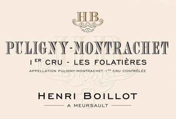 2022 Henri Boillot Puligny-Montrachet 1er Cru 