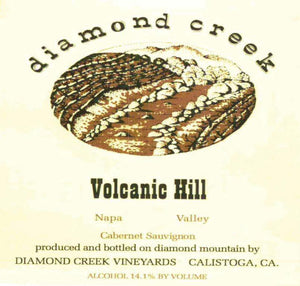 Diamond Creek "Volcanic Hill" Napa Valley Cabernet Sauvignon 2018