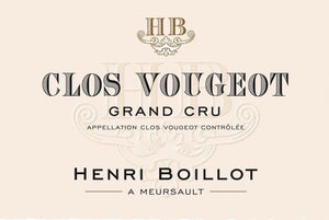 2021 Henri Boillot Clos Vougeot Grand Cru
