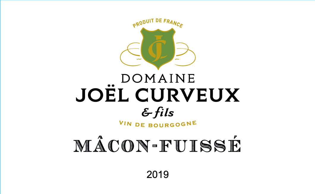 2019 Domaine Joël Curveux Mâcon-Fuissé
