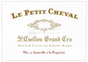 Le Petit Cheval 2021, Rouge (Pre-Arrival)